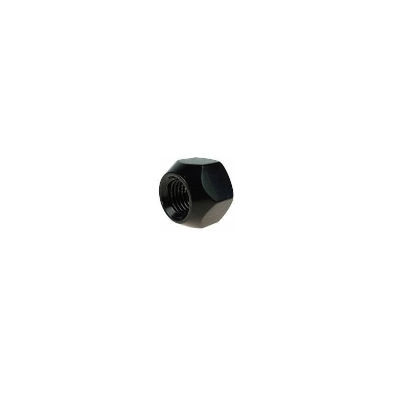 CARBONADO Matica upínacia otvorená čierna M12x1.5 kužeľ 17mm 21 čierna obalená (20ks)