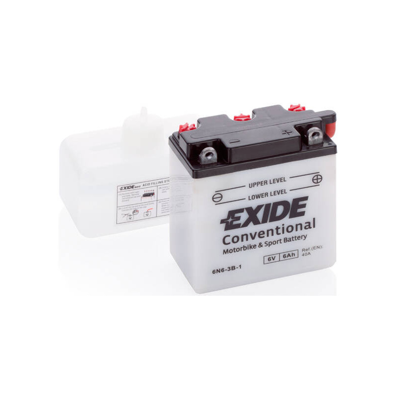 Batéria EXIDE 6N6-3B-1 6V 6Ah 40A