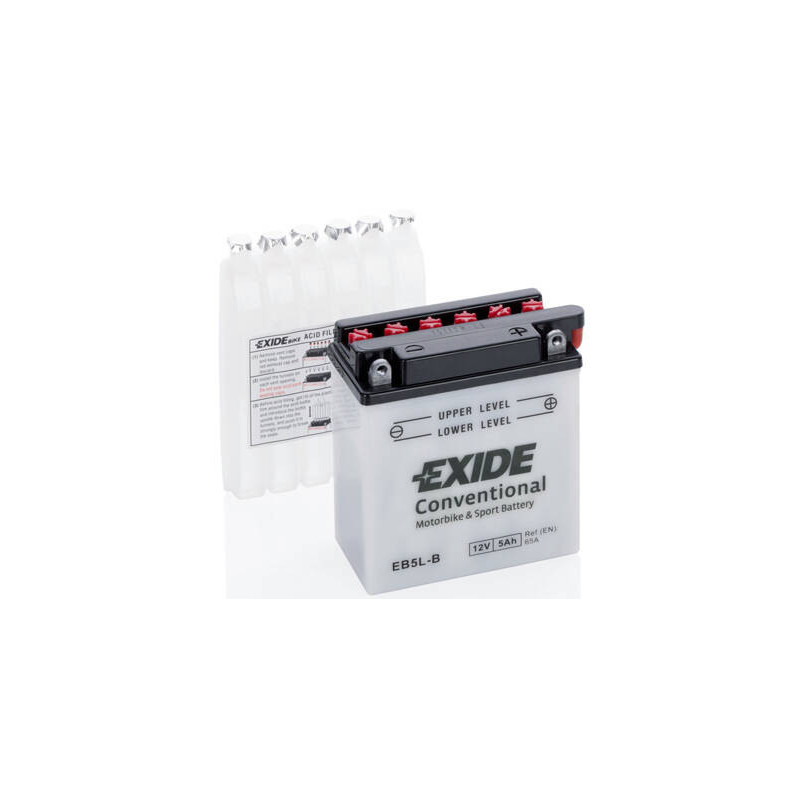 Motobatéria EXIDE EB5L-B 12V 5Ah 65A