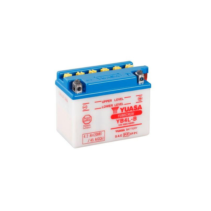 Motobatéria YUASA YB4L-B 12V 4Ah 45A