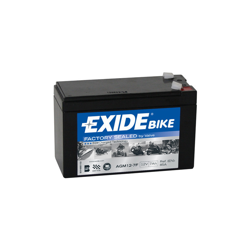 Motobatéria EXIDE AGM12-7F 12V 7Ah 85A