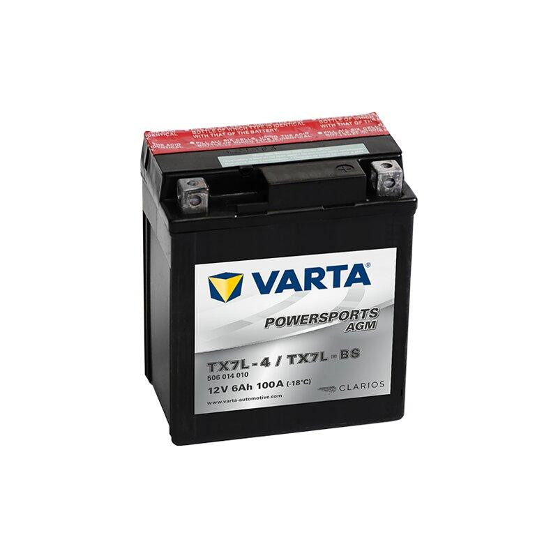 Motobatéria VARTA POWERSPORTS AGM 506014010I314 12V 6Ah 100A