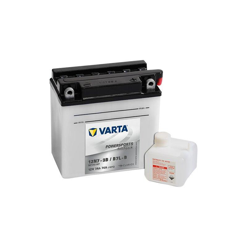 Motobatéria VARTA POWERSPORTS Freshpack 507012007I314 12V 7Ah 74A
