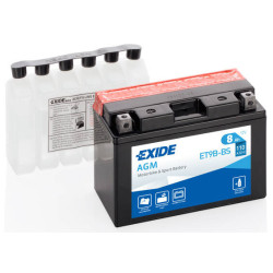 Motobatéria EXIDE EXCELL ** ET9B-BS 12V 8Ah 110A
