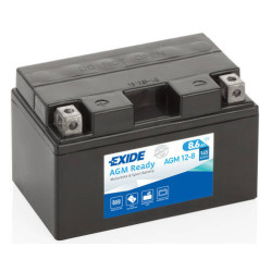 Motobatéria EXIDE AGM12-8 12V 9Ah 145A