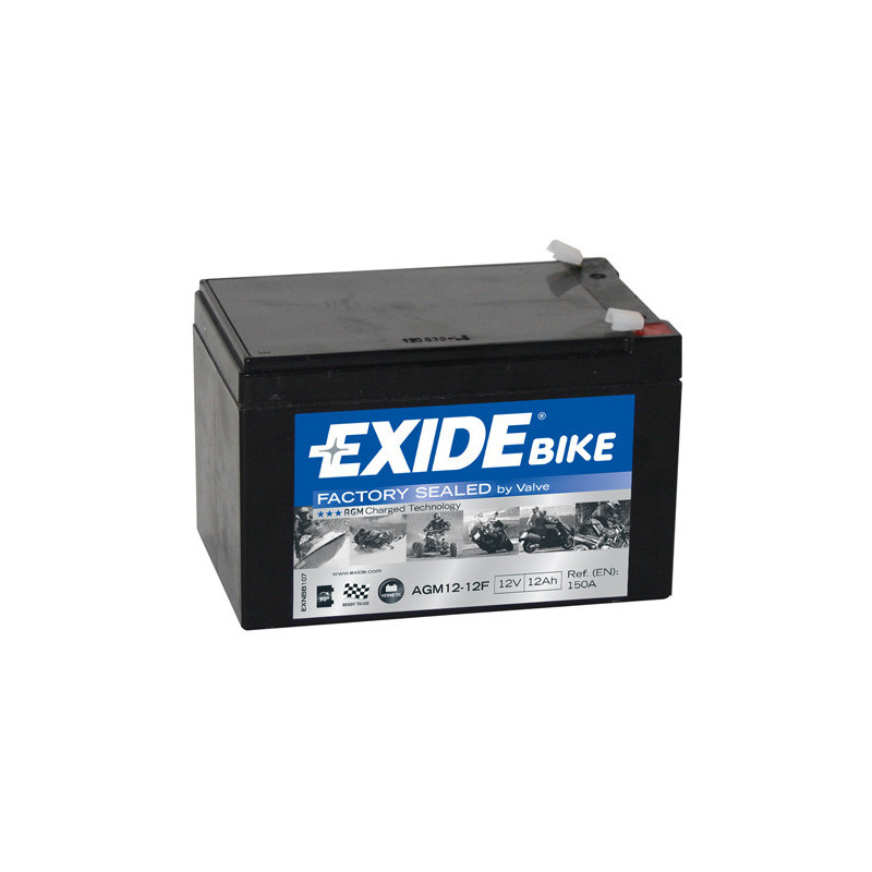 Motobatéria EXIDE AGM12-12F 12V 12Ah 150A