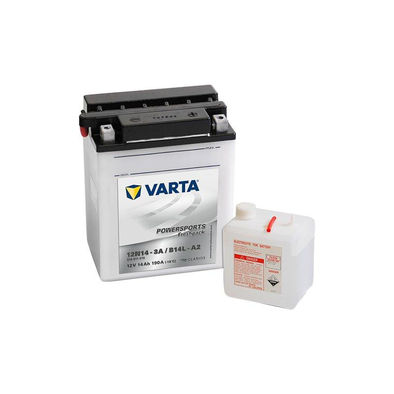 Motobatéria VARTA POWERSPORTS Freshpack 514011019I314 12V 14Ah 190A
