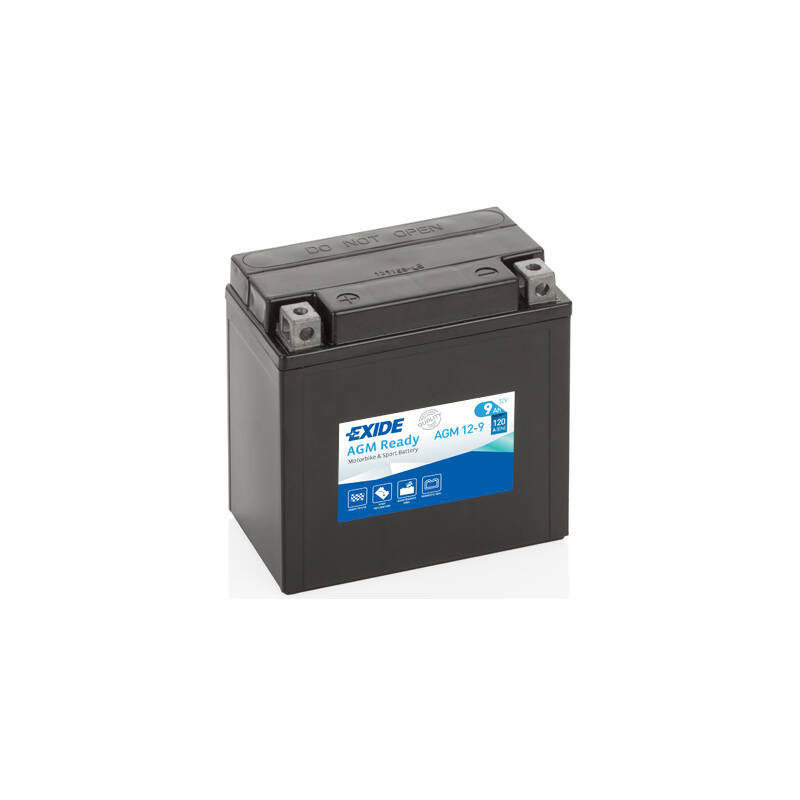 Motobatéria EXIDE AGM12-9 12V 9Ah 120A