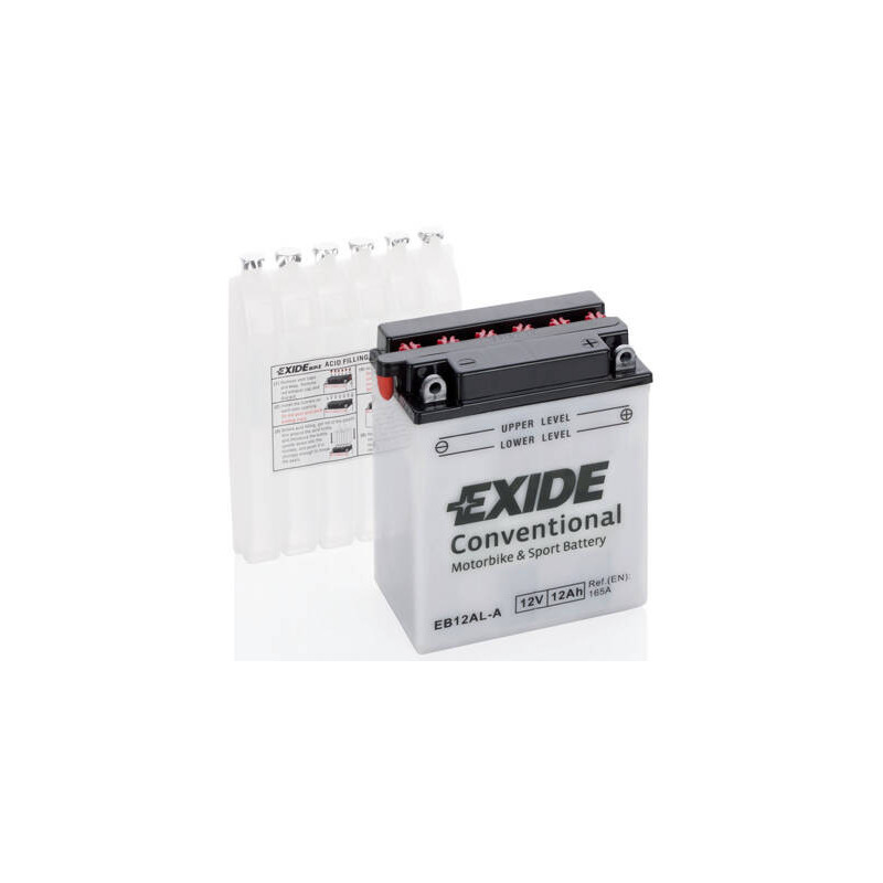 Motobatéria EXIDE EB12AL-A 12V 12Ah 165A