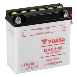 Motobatéria YUASA 12N5.5-3B 12V 6Ah 55A