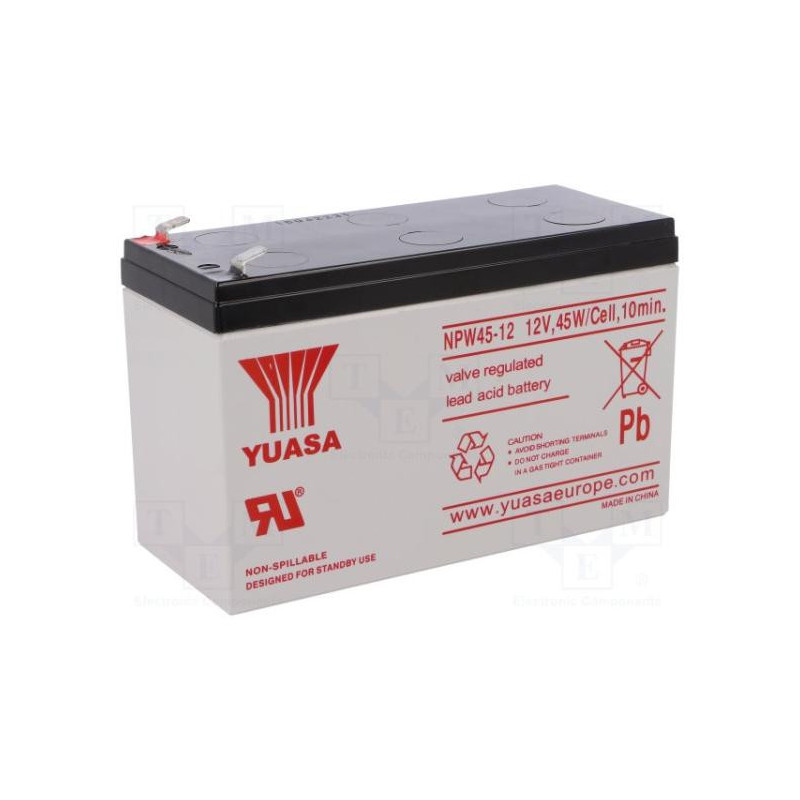 Motobatéria YUASA NPW45-12 12V 8.2Ah