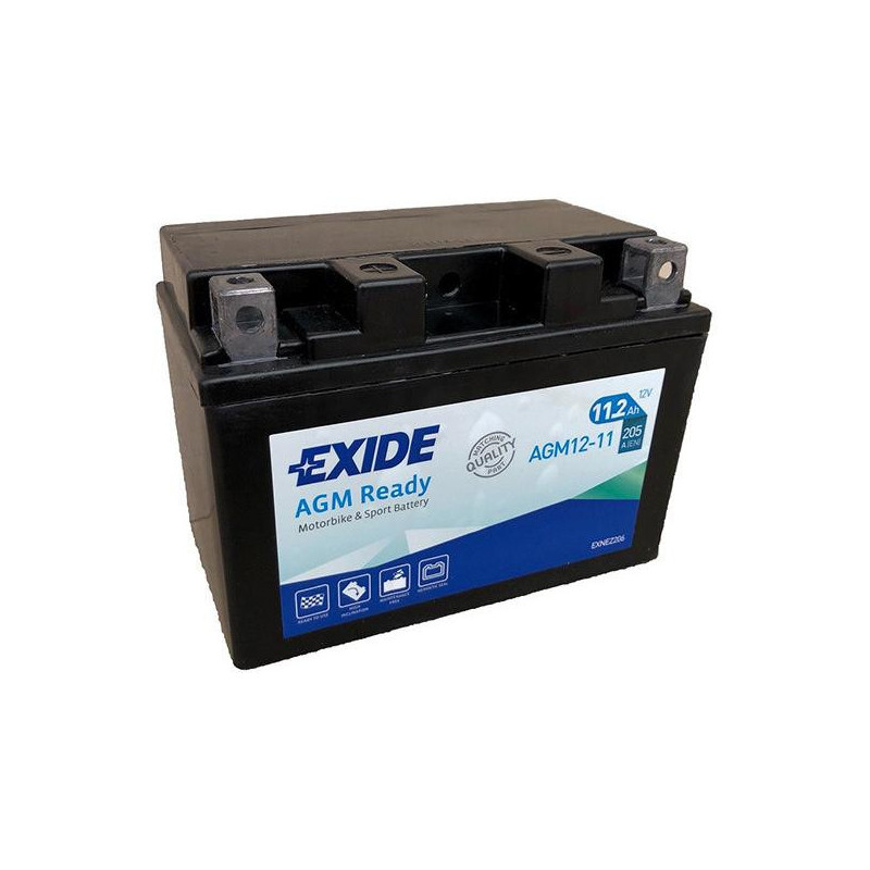 Motobatéria EXIDE AGM12-11 12V 11Ah 205A
