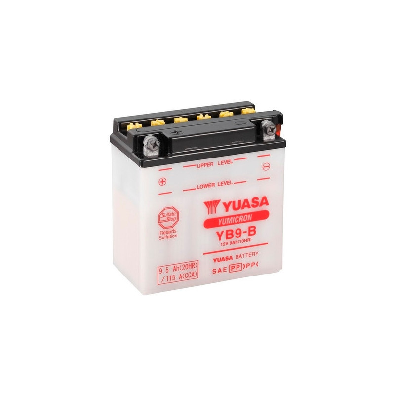 Motobatéria YUASA YB9-B 12V 10Ah 115A