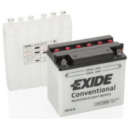 Motobatéria EXIDE EB16-B 12V 19Ah 190A