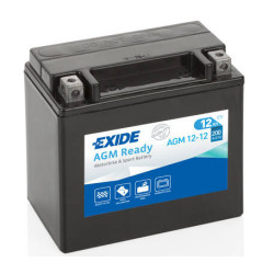 Motobatéria EXIDE AGM12-12 12V 12Ah 200A