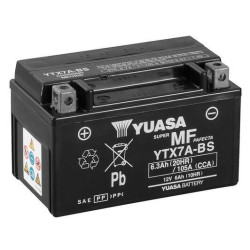 Motobatéria YUASA YTX7A-BS 12V 6Ah 105A