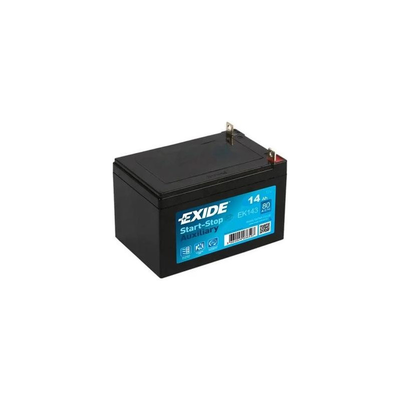Motobatéria EXIDE EK143 12V 14Ah 80A