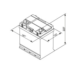 Autobatéria BOSCH 0 092 S40 300 12V 40Ah 330A