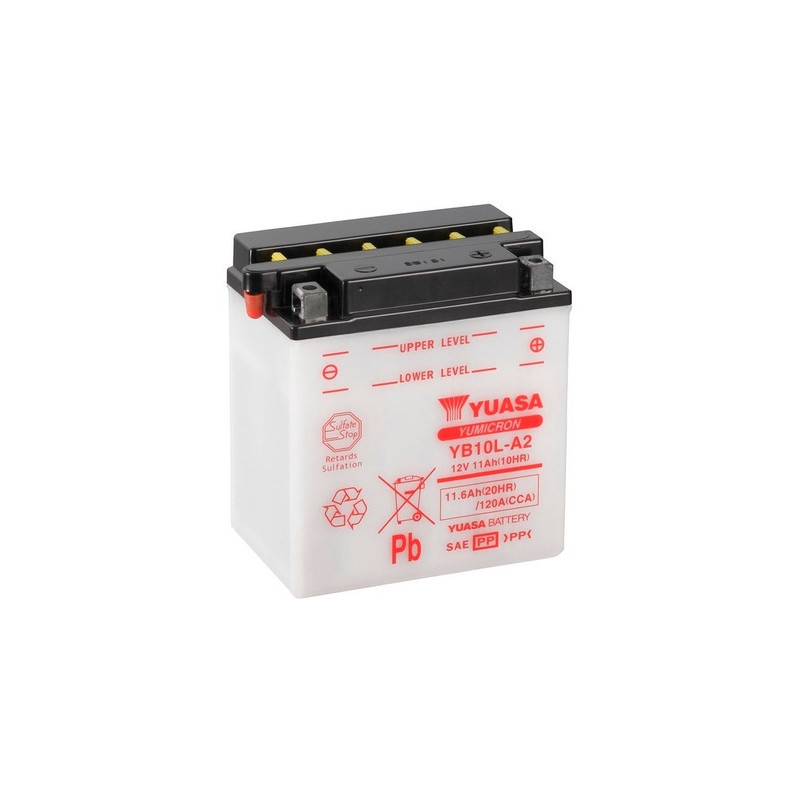 Motobatéria YUASA YB10L-A2 12V 12Ah 120A