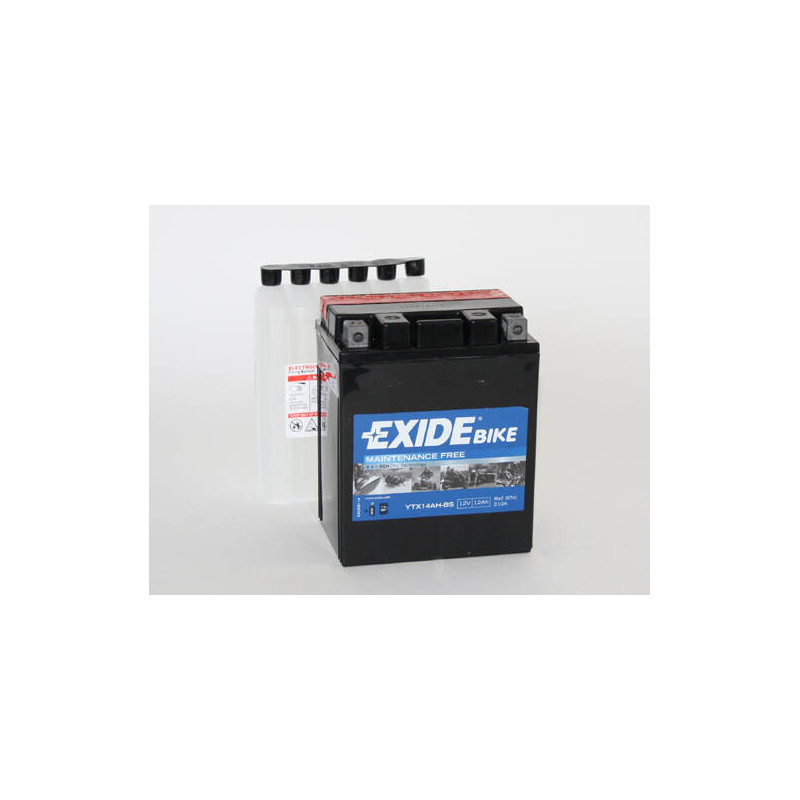 Motobatéria EXIDE EXCELL ** ETX14AH-BS 12V 12Ah 210A