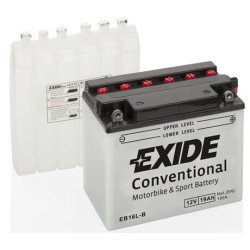 Motobatéria EXIDE EB16L-B 12V 19Ah 190A