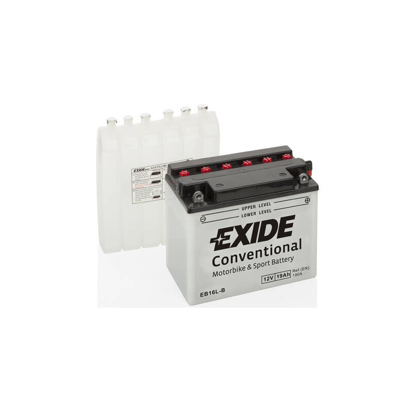Motobatéria EXIDE EB16L-B 12V 19Ah 190A