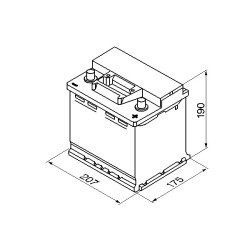 Autobatéria BOSCH S3 0 092 S30 020 12V 45Ah 400A
