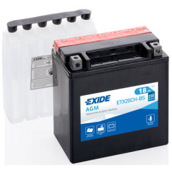Motobatéria EXIDE EXCELL ** ETX20CH-BS 12V 18Ah 230A