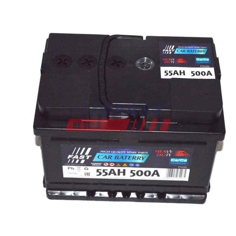 Autobatéria FAST FT75205 12V 55Ah 500A