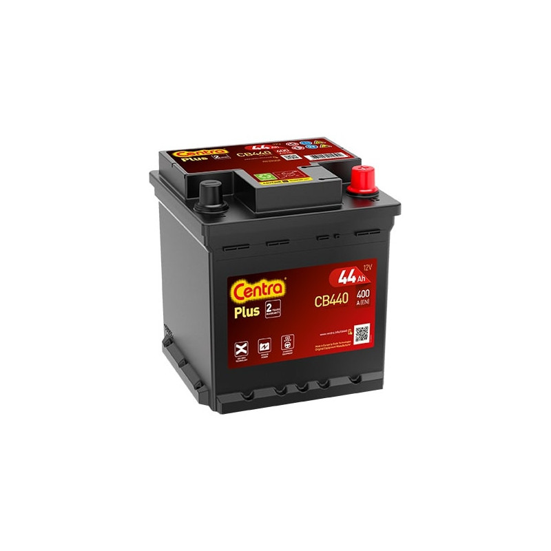 Autobatéria CENTRA CENTRA EFB CB440 12V 44Ah 400A