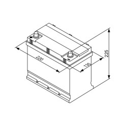 Autobatéria BOSCH S3 0 092 S30 170 12V 45Ah 300A