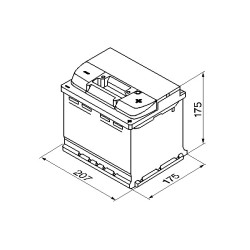 Autobatéria BOSCH S4 0 092 S40 010 12V 44Ah 440A