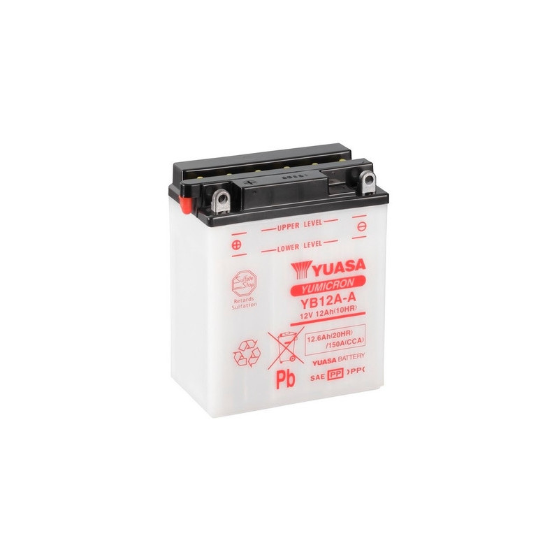 Motobatéria YUASA YB12A-A 12V 13Ah 150A