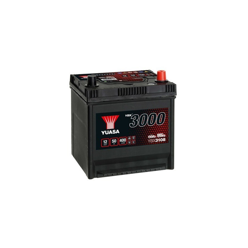 Autobatéria YUASA YBX3108 12V 50Ah 400A