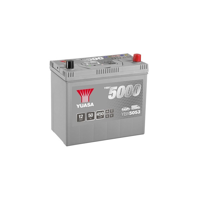 Autobatéria YUASA YBX5053 12V 50Ah 450A