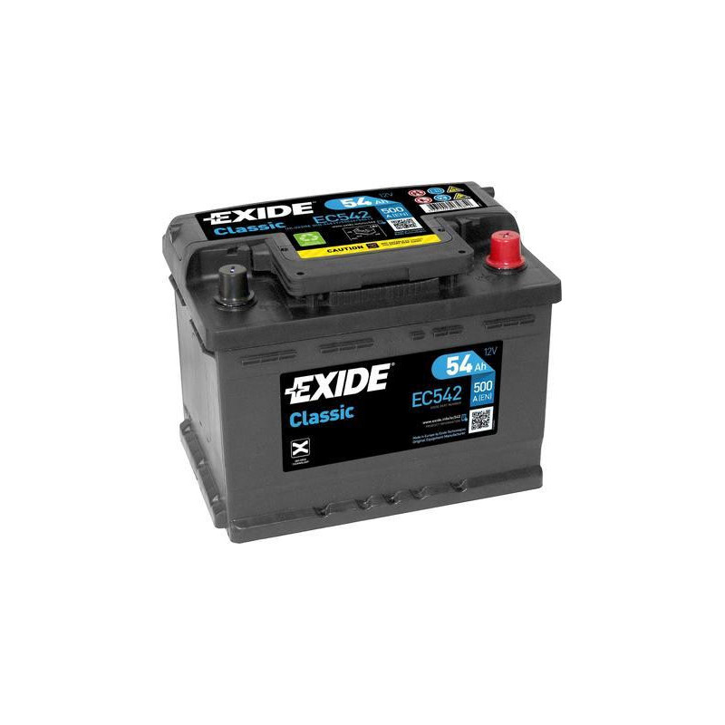 Autobatéria EXIDE EXIDE AGM EC542 12V 54Ah 500A