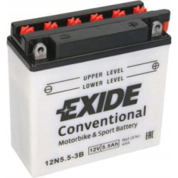 Motobatéria EXIDE 12N5,5-3B 12V 6Ah 45A