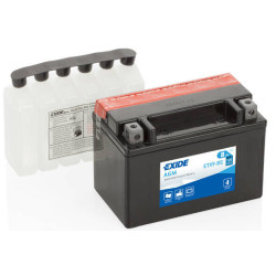 Motobatéria EXIDE EXCELL ** ETX9-BS 12V 8Ah 120A
