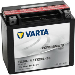 Motobatéria VARTA POWERSPORTS AGM 518901025I314 12V 18Ah 250A