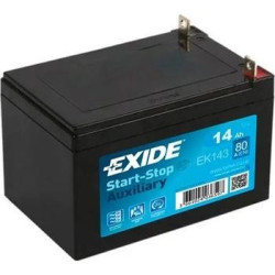 Motobatéria EXIDE EK143 12V 14Ah 80A