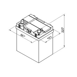 Autobatéria BOSCH S4 0 092 S40 180 12V 40Ah 330A