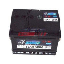Autobatéria FAST FT75205 12V 55Ah 500A