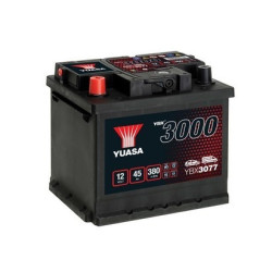 Autobatéria YUASA YBX3077 12V 45Ah 380A