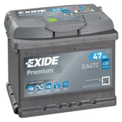 Autobatéria EXIDE EXIDE DUAL AGM EA472 12V 47Ah 450A