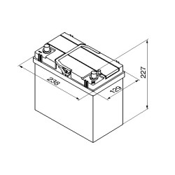 Autobatéria BOSCH S4 0 092 S40 210 12V 45Ah 330A