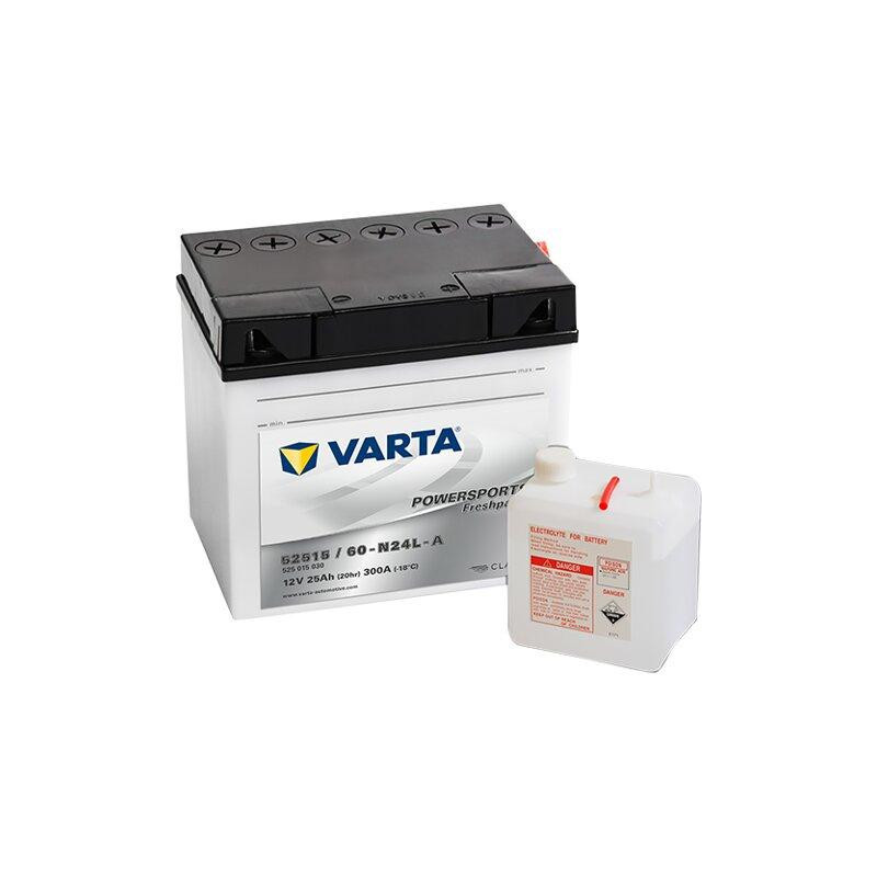 Motobatéria VARTA POWERSPORTS Freshpack 525015030I314 12V 25Ah 300A