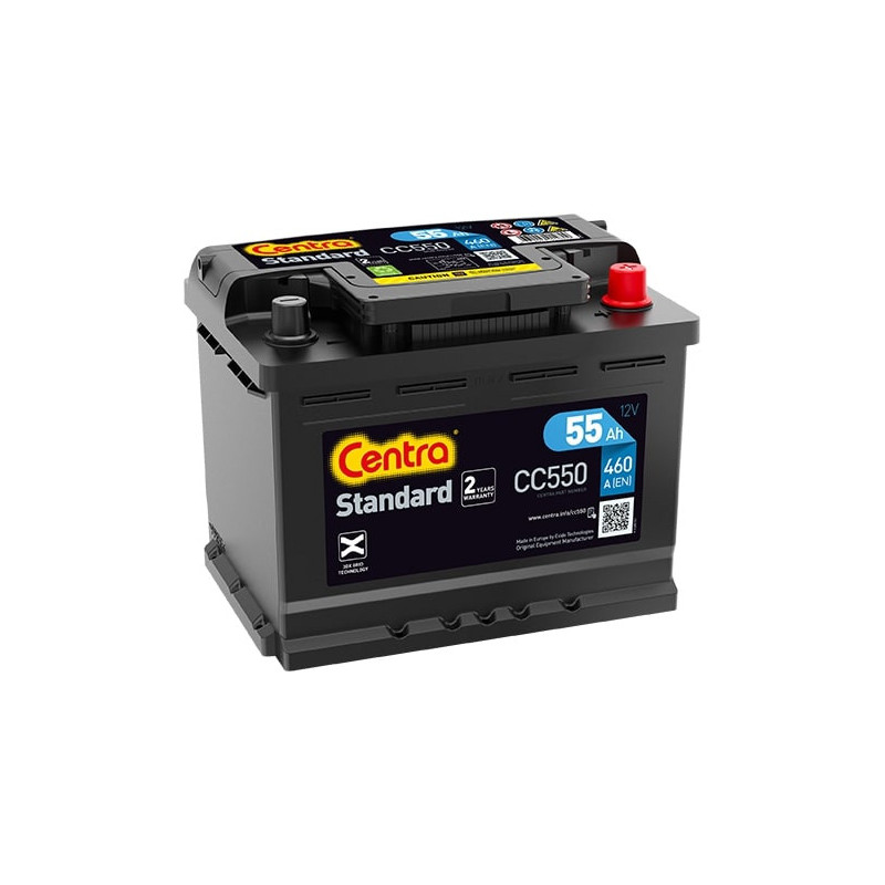 Autobatéria CENTRA OffroadPRO CC550 12V 55Ah 460A