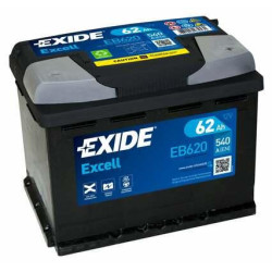 Autobatéria EXIDE EB620 12V 62Ah 540A