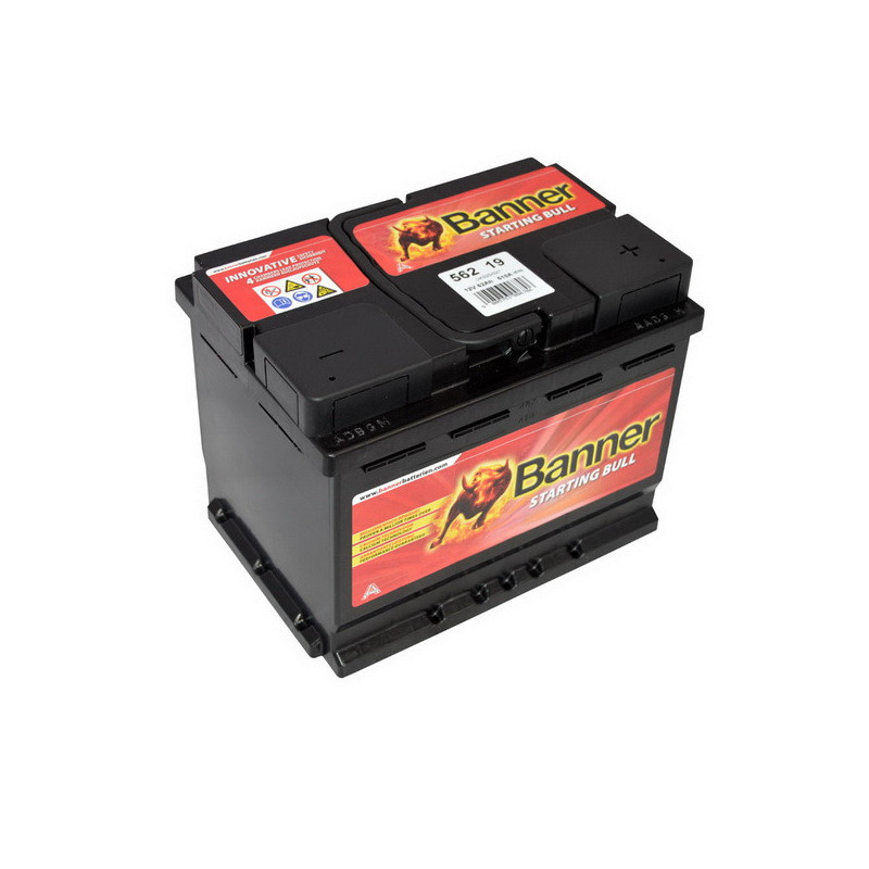 Autobatéria BANNER STARTING BULL 12V/62Ah 562 19 12V