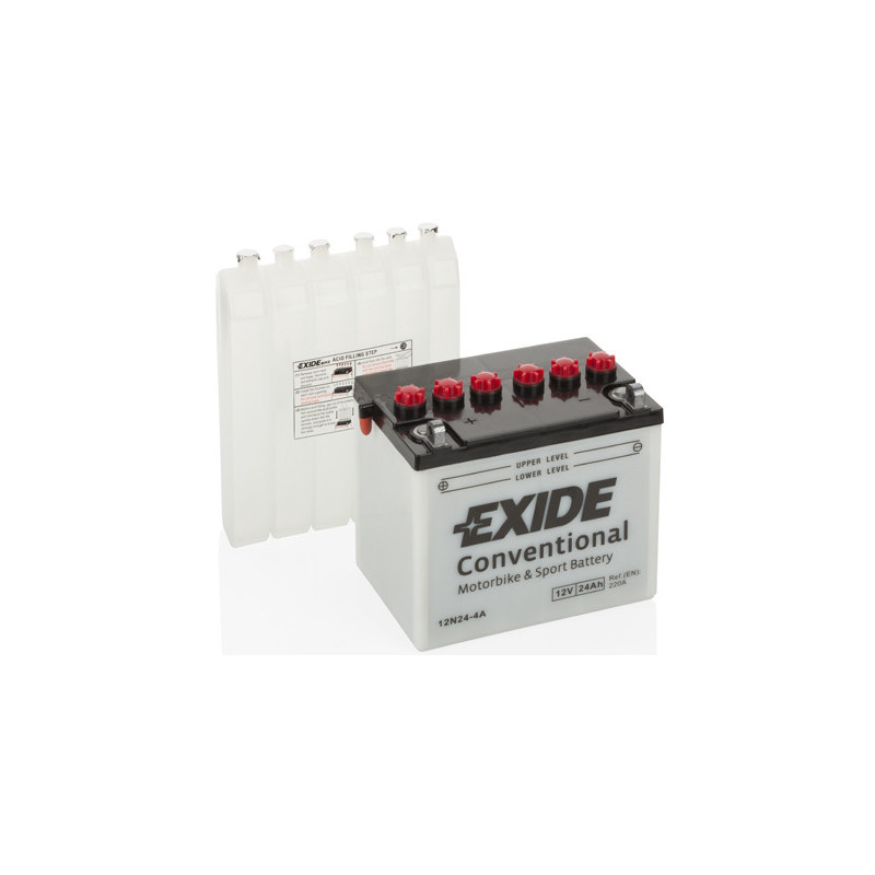 Motobatéria EXIDE 12N24-4A 12V 24Ah 220A